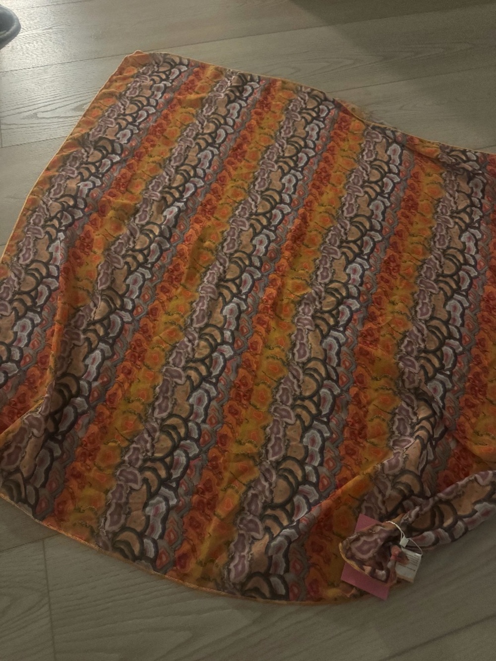 Strawberry Milk Mob Tiger Tail Sarong